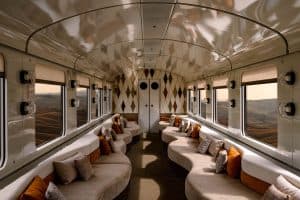 Alcantara on board La Dolce Vita Orient Express